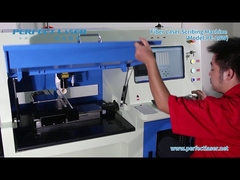 Perfetto Laser Fibra Laser Scribing Machine Video di lavoro PE 20W