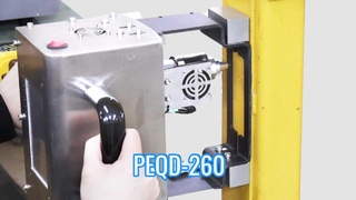 Macchina per marcatura elettrica a punti con batteria portatile portatile con controllo touch screen LCD PEQD-260