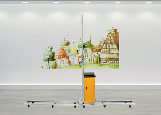 12PL Drop Wall Mural Printer 360×720dpi Air Cooled Wood Paper Tiles Canvas