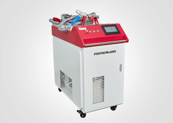1kw 1.5kw Macchina di saldatura laser a fibra portatile per SS Placca di alluminio galvanizzata