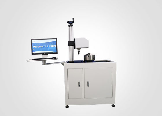Orizzontale di Dot Pin Pneumatic Marking Machine 300mm della flangia del metallo rotatorio con il computer