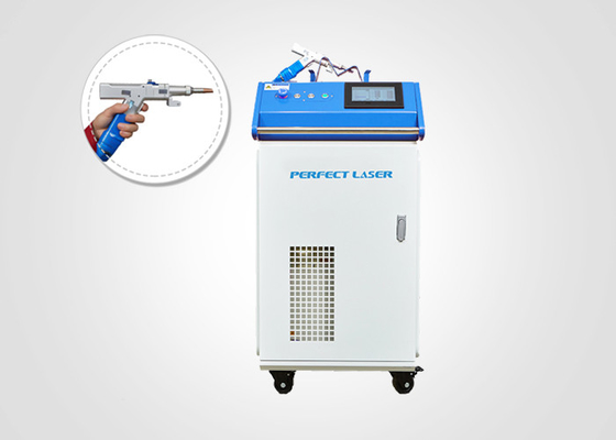 1070nm 1000W 1500W Macchina di saldatura laser portatile per saldatura di lamiera galvanizzata in acciaio inossidabile