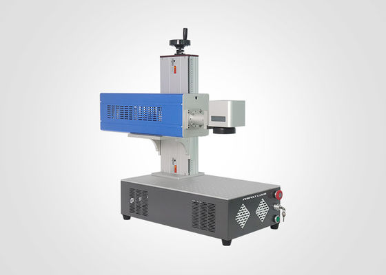 30W Mini Desktop Co2 Laser Marking Machine per materiale non metallico vetro in pelle di legno