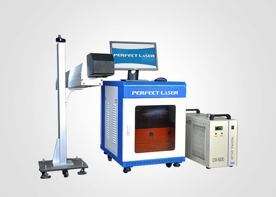 30w 60w macchina di marcatura laser a CO2 raffreddamento ad acqua per legno vetro pelle di plastica