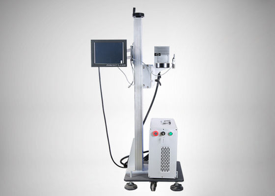 Tipo di sollevamento Raffreddamento ad aria della macchina della marcatura laser per le bottiglie/linea di produzione
