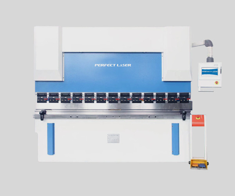 Pressa piegatrice idraulica per lamiera d'acciaio ad alta efficienza con doppio servo CNC