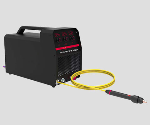 1200W Piccola macchina di saldatura laser a fibra metallica a impulso portatile