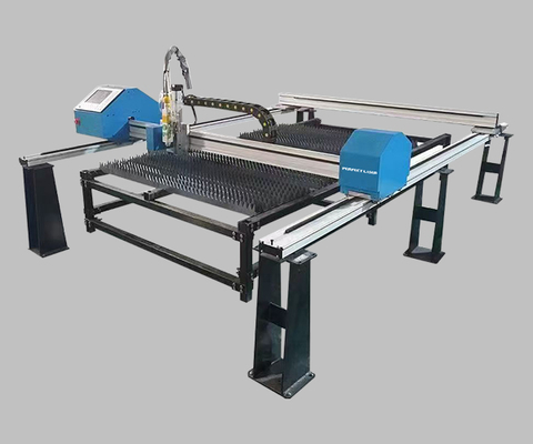 Macchina per taglio laser a fibra portatile a portale per lamiere metalliche da 1500W 2000W 3000W 6000W