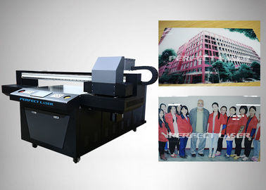 macchina da stampa a base piatta UV di 1.5KW Digital con Epson DX7 per progettazione d'imballaggio