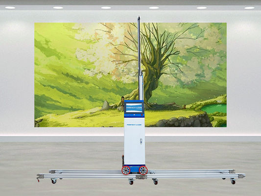 Singola testa di stampa 9600 DPI ad alta definizione Pitture ad olio Stampante murale per pareti