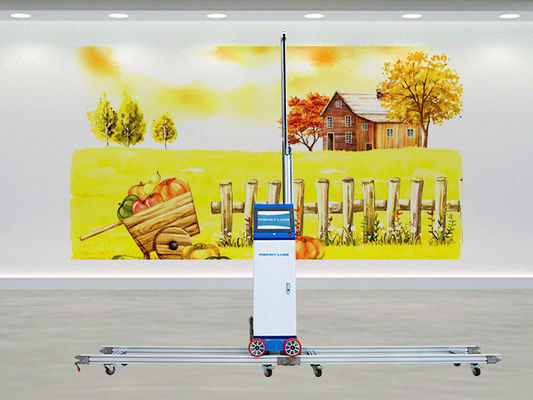 Stampante da parete Macchina da stampa da parete ad alta velocità a doppia testa 64㎡/h per murali e decorazioni